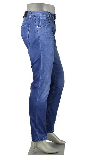 Alberto Jeans In Pipe Regular Fit  Light Weigh Tencel- 875