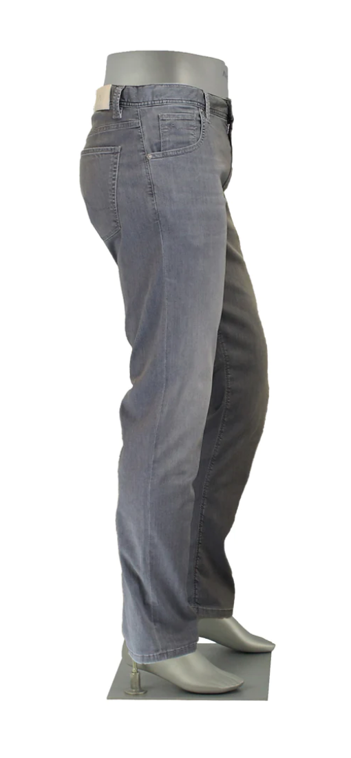 Alberto Jeans Pipe Regular Fit 1577-965 Tencel Light Weight in Grey