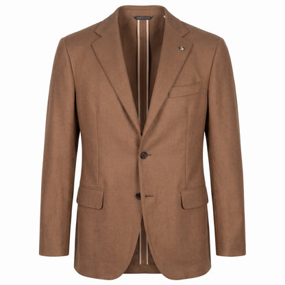 Belvest "Jacket in the Box" Wool, Silk & Cashmere Sport Coat in Camel