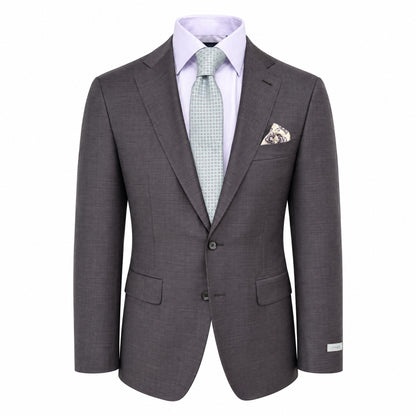 Canali Kei Model Suit in Plum
