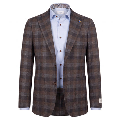 Belvest "Jacket in the Box" Wool & Cashmere In Mocha & Gray