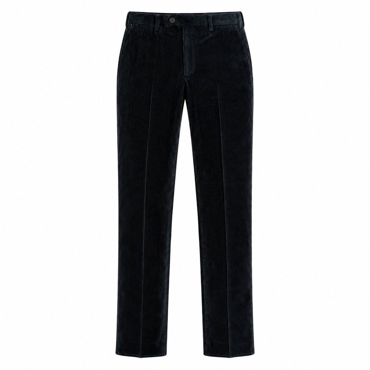 Pal Zileri Corduroy Trousers in Navy & Teal