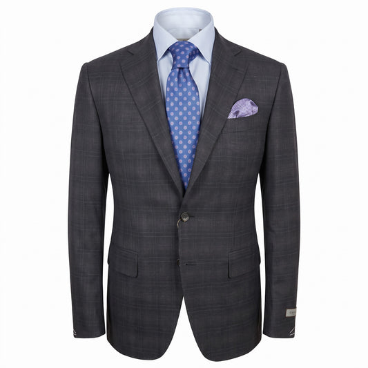 Canali Kei Model Suit in Navy
