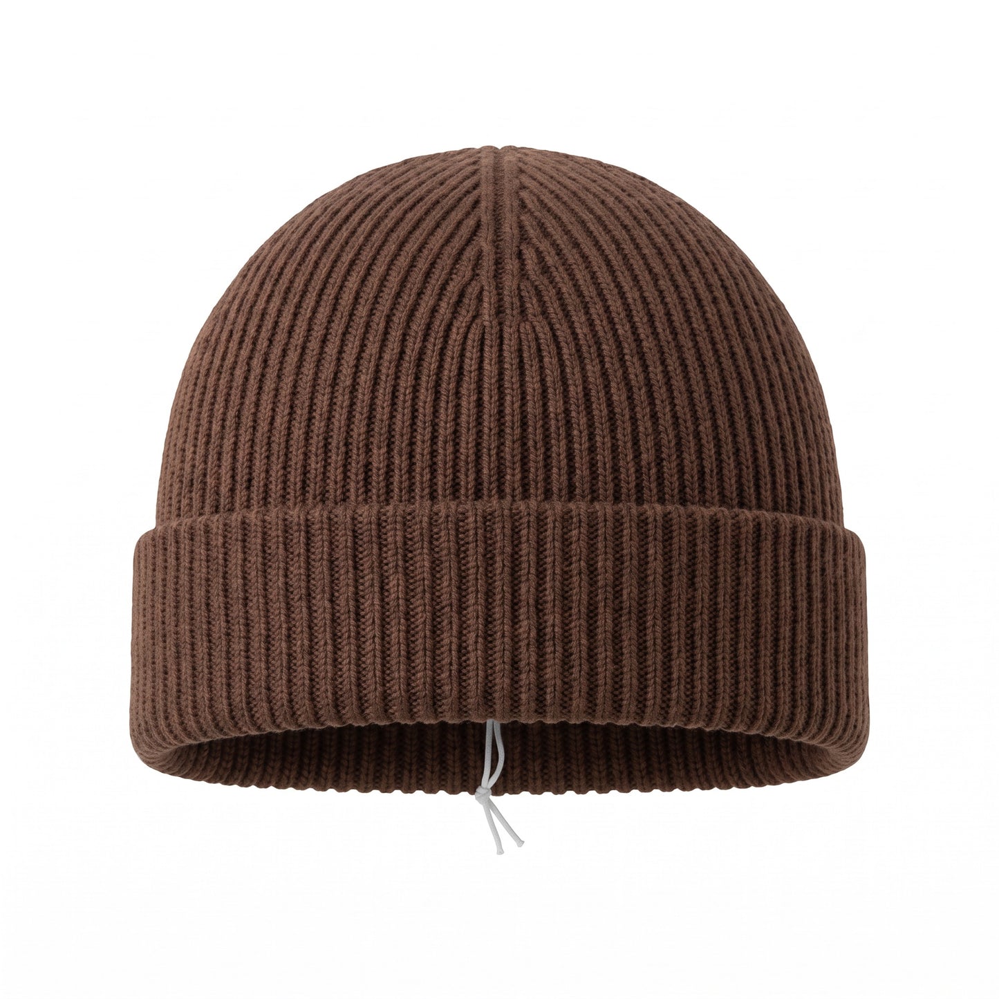 Ferrante Wool & Cashmere Beanie in Chocolate