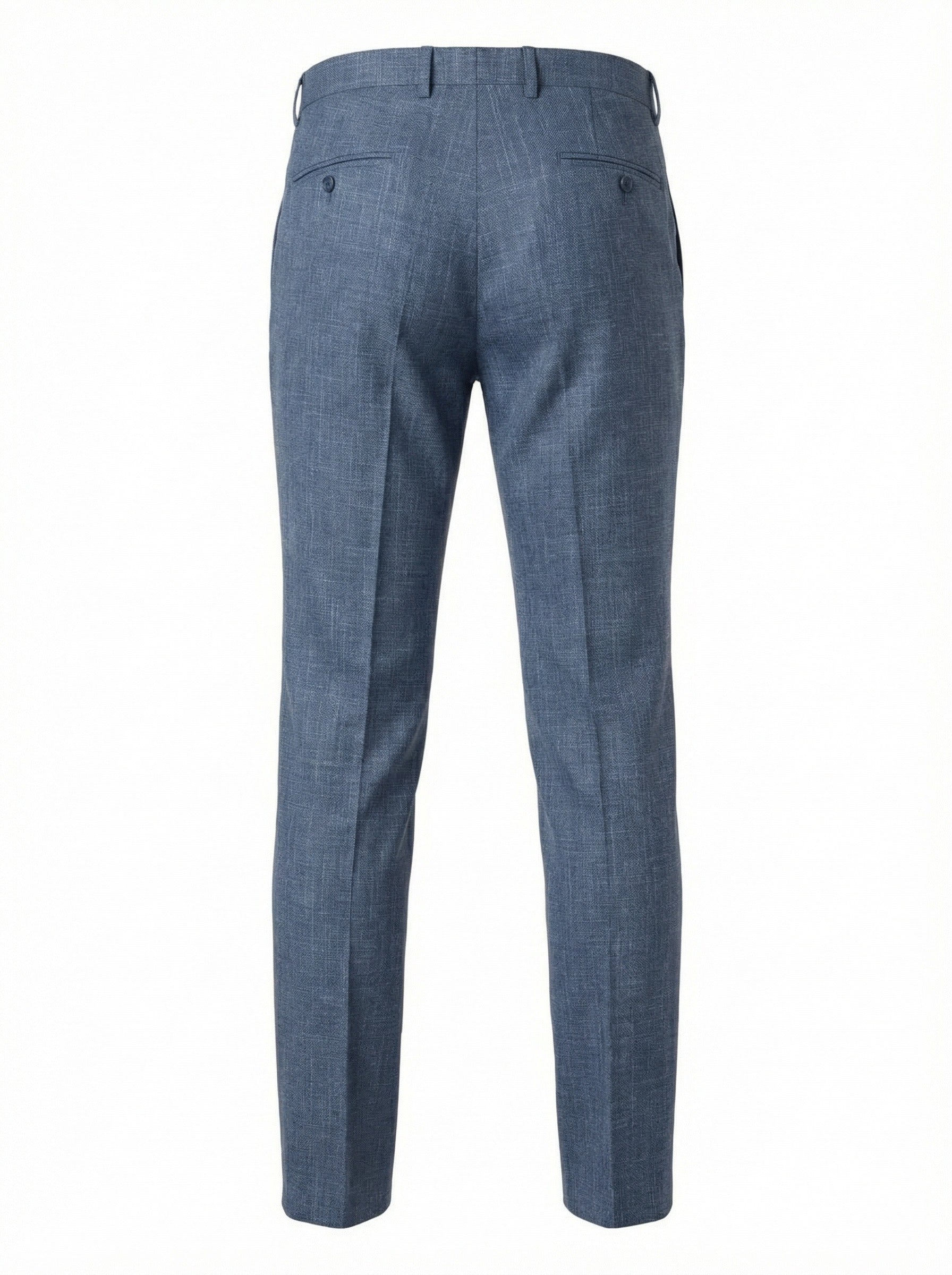 Canali Siena Classic Fit Linen Wool Blend Dress Pants in Mid Blue Uomo San Francisco Canali Siena Classic Fit Linen Wool Blend Dress Pants in Mid Blue Uomo San Francisco