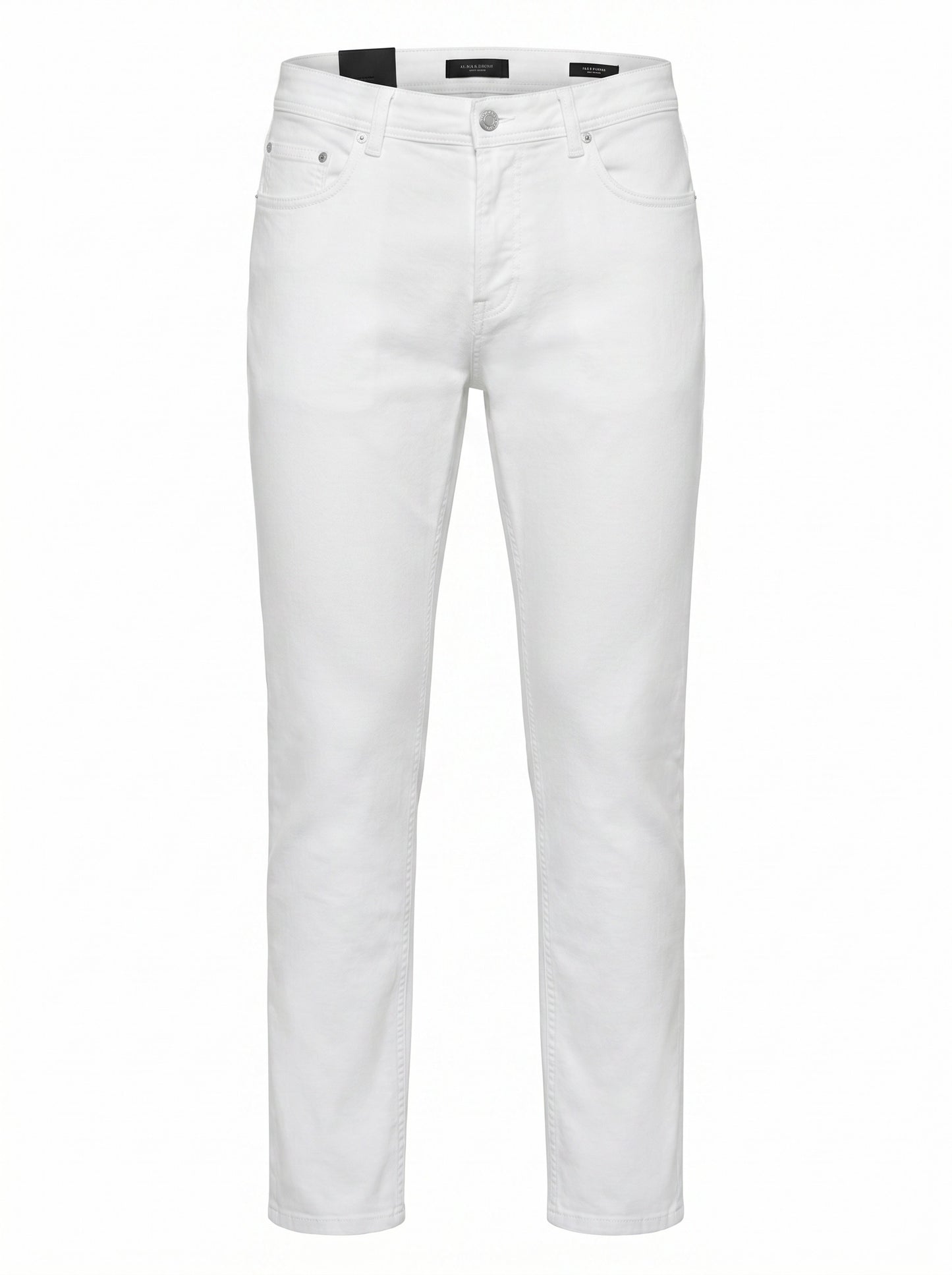 Alberto Super Stretch Jean in Model Pipe Light Weight in White