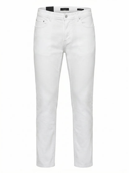 Alberto Super Stretch Jean in Model Pipe Light Weight in White