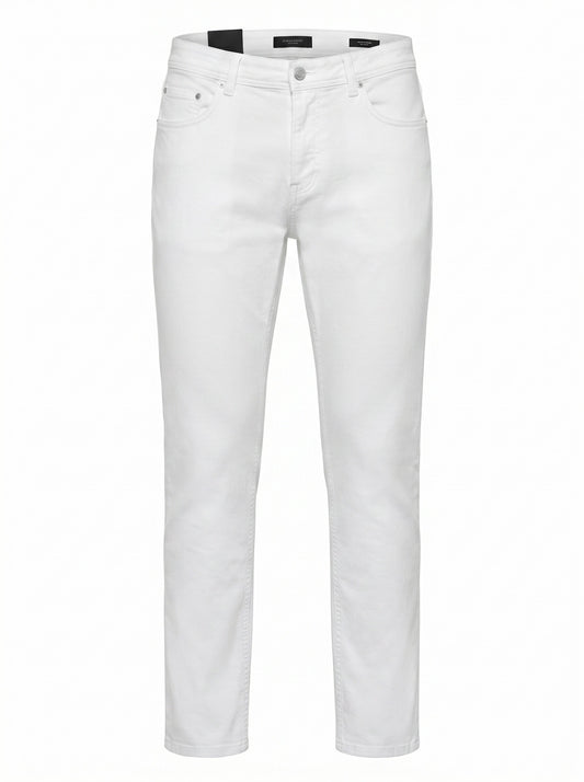 Alberto Super Stretch Jean in Model Pipe Light Weight in White