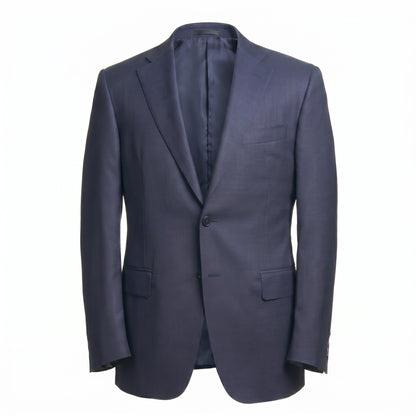 Canali 100% Wool Siena Model Suit in Dark Navy
