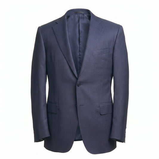 Canali 100% Wool Siena Model Suit in Dark Navy