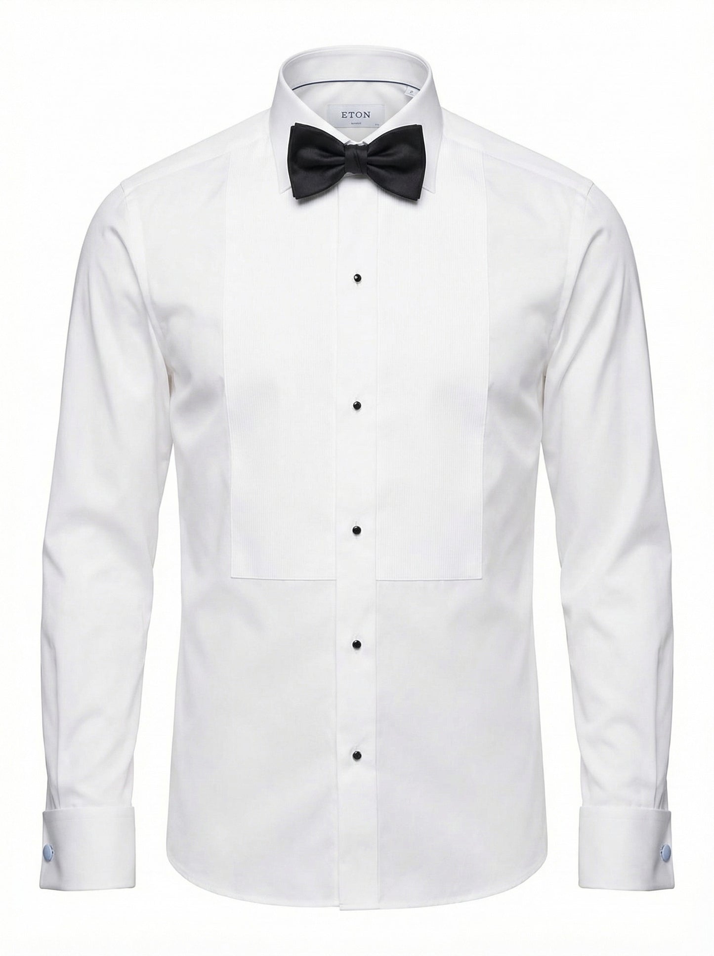 Eton Fine Striped Bib Evening Shirt Contemporary Fit