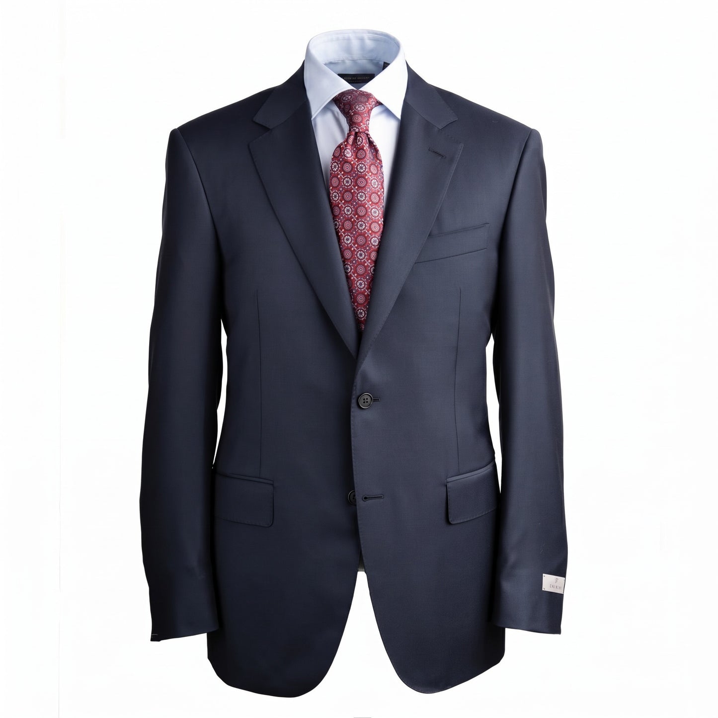 Canali Super 130 Contemporary Model Suit in Mediterranean Blue