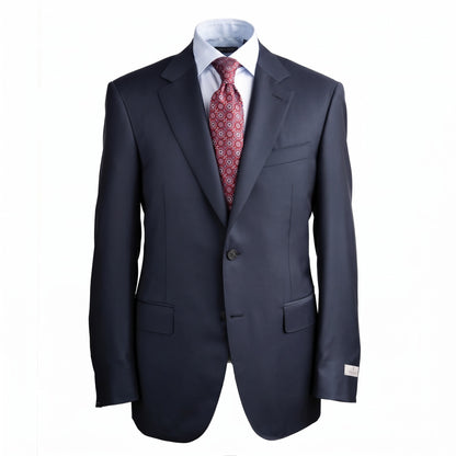 Canali Super 130 Contemporary Model Suit in Mediterranean Blue