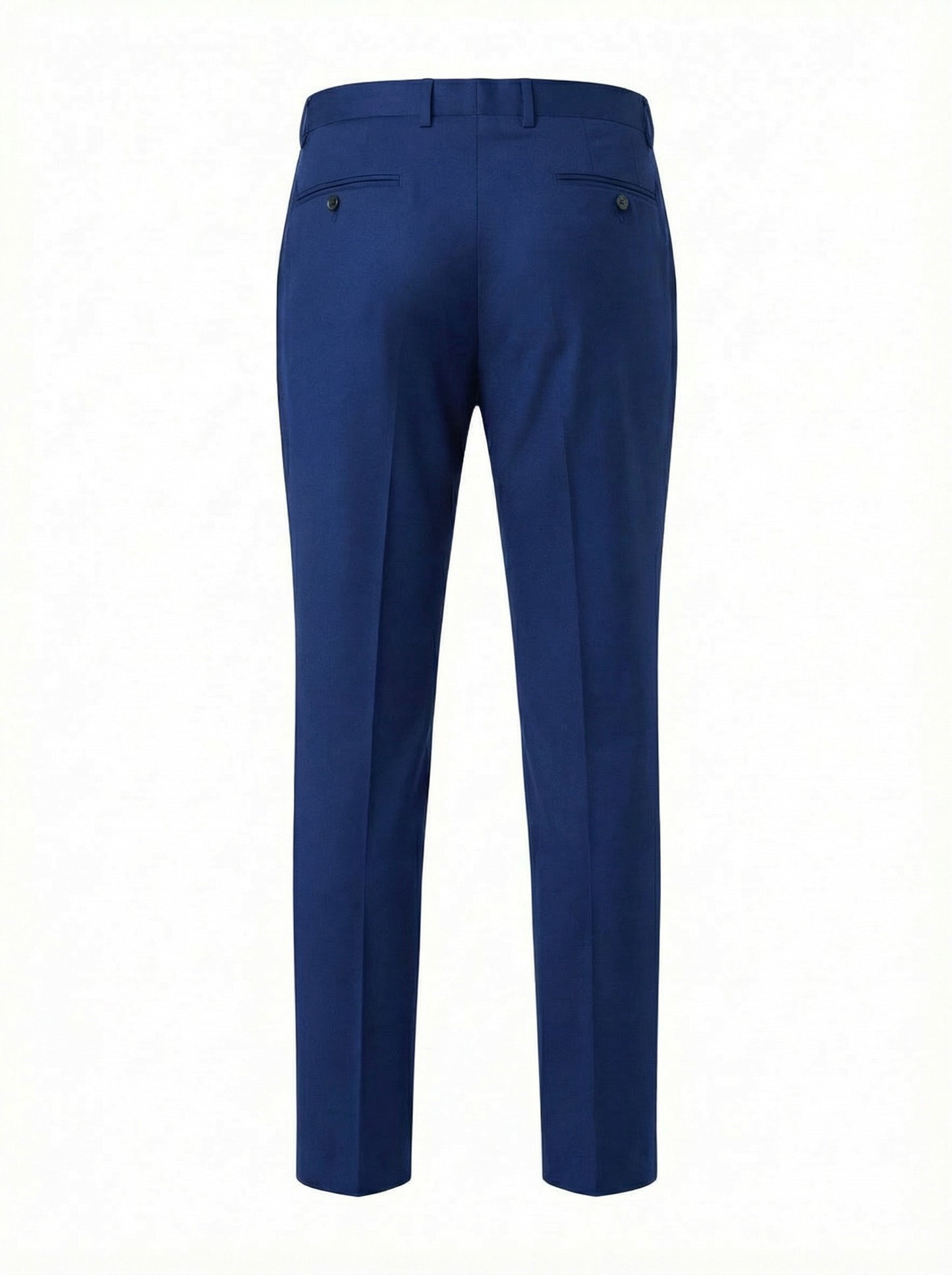 Belvest Super 120s Wool Dress Pants in Mediterranean Blue