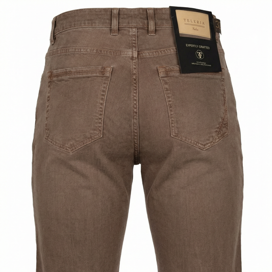 Teleria Zed Cobra Model Denim in Liquirizia