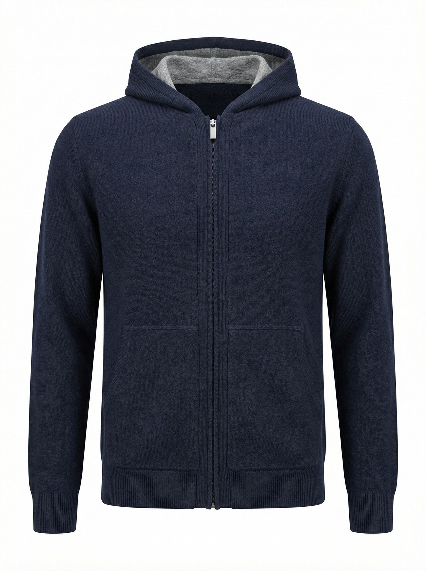 Codice Full Zip Hoodie in Navy