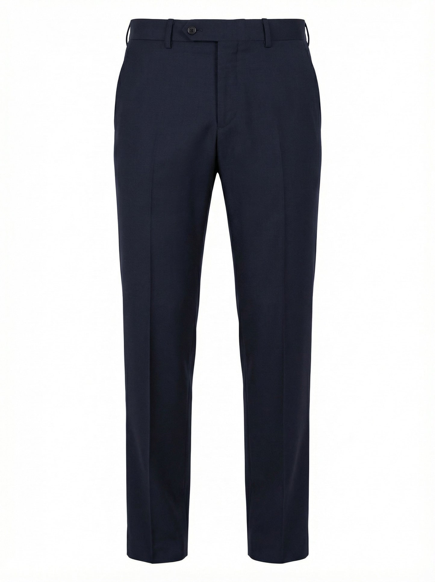 Belvest Super 120s Wool Dress Pants in Navy