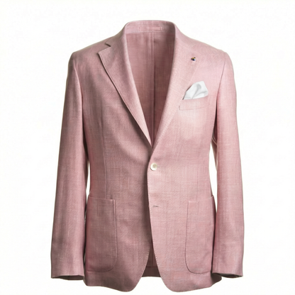Belvest Jacket-in-the-Box Sport Coat – Light Pink