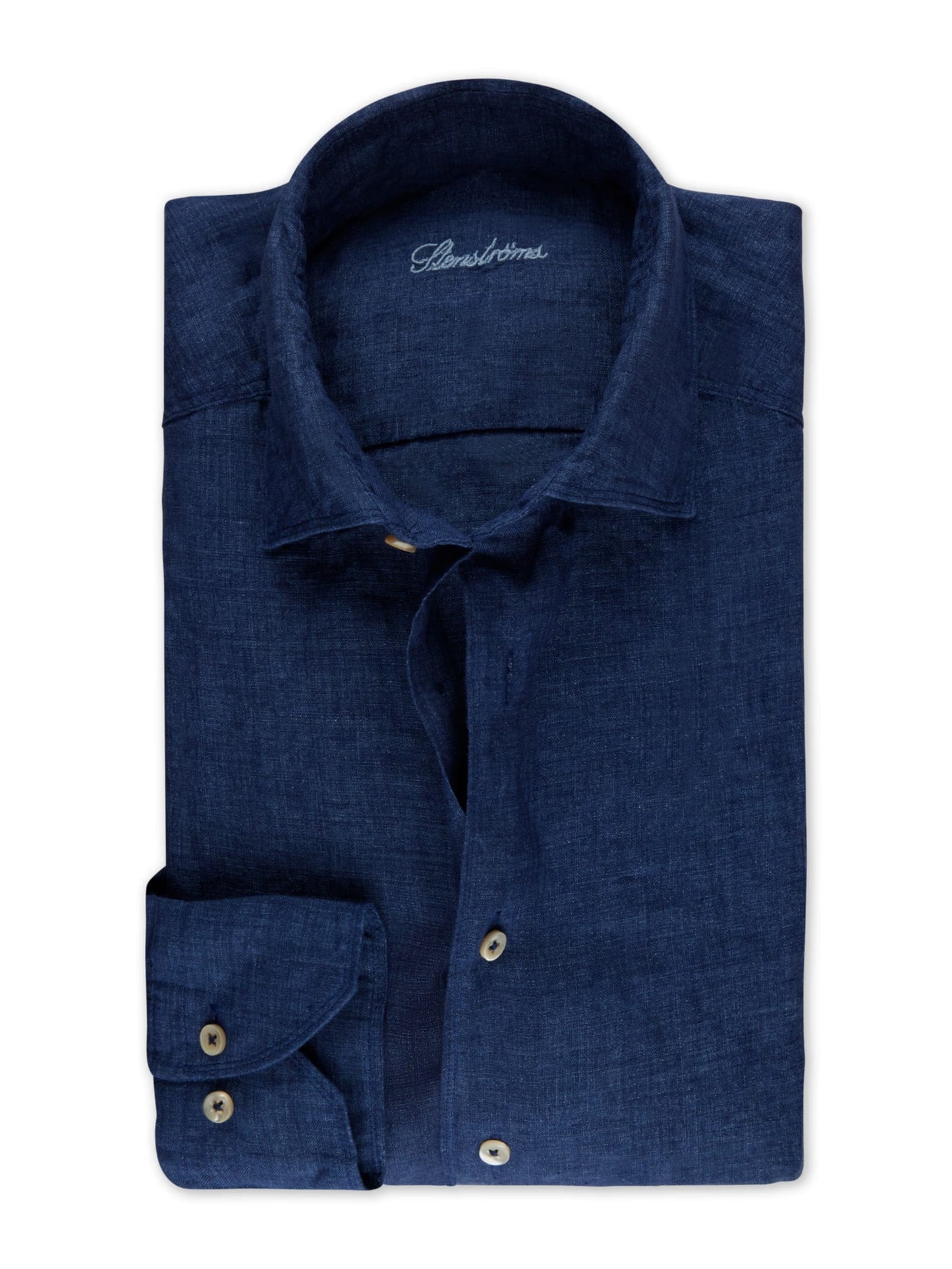 Stenstroms Linen Shirt In Dark blue