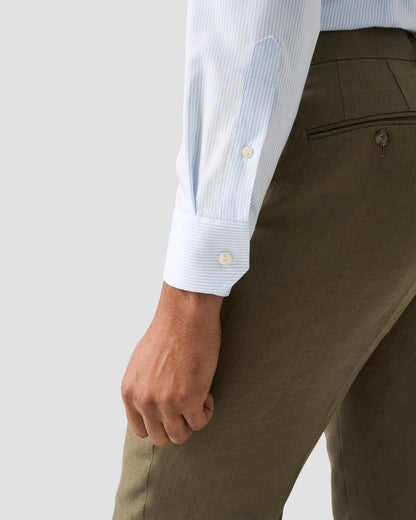 Eton Striped Cotton TENCEL™ Lyocell Shirt