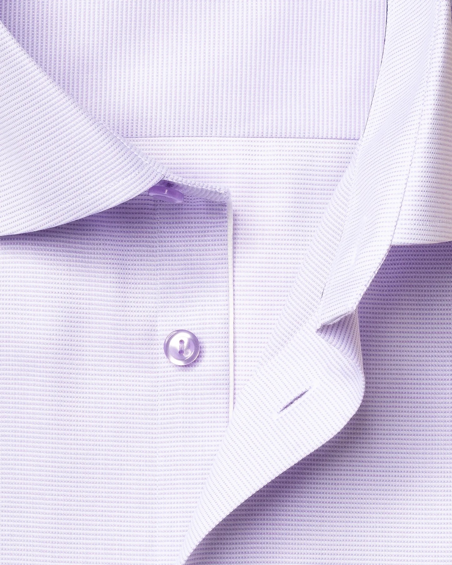 Eton Twill Dress Shirt in Purple