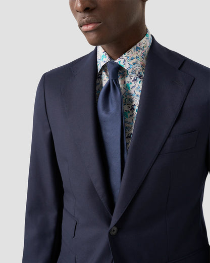 Eton Patchwork Signature Twill Shirt in Contemporary Fit – Multi-Colored