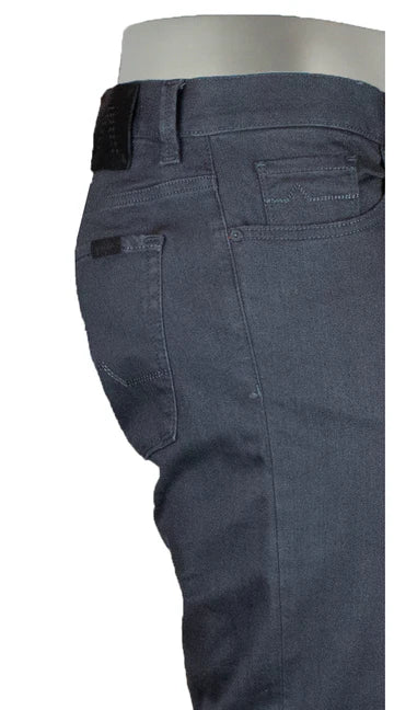 Alberto Jeans Pipe Regular Fit Superfit Dual FX in Charcoal