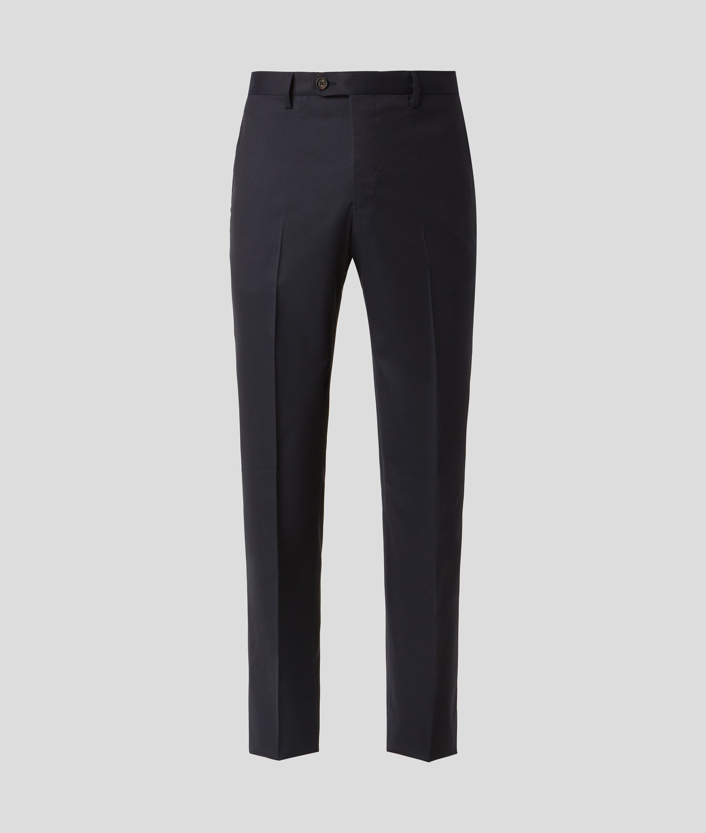 Pal Zileri 100% Wool Flat Front Dress Pants – Navy Blue