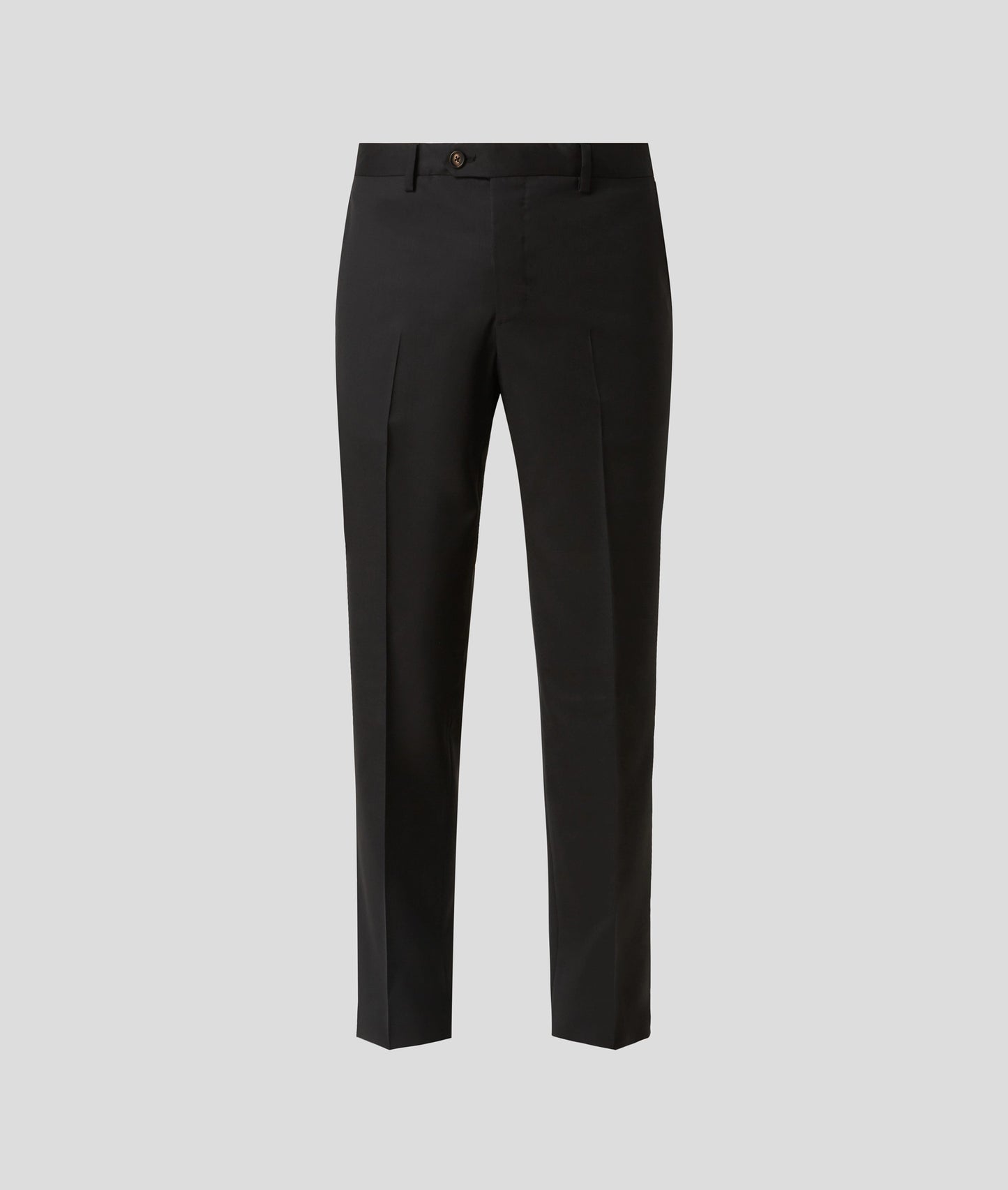 Pal Zileri 100% Wool Flat Front Dress Pants – Black