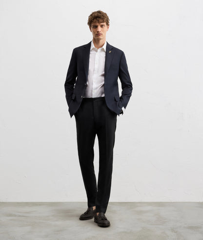 Pal Zileri Pure Wool Travel Key Model Blazer in Navy