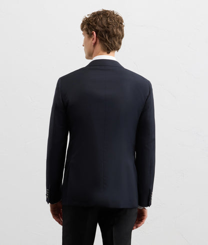 Pal Zileri Pure Wool Travel Key Model Blazer in Navy