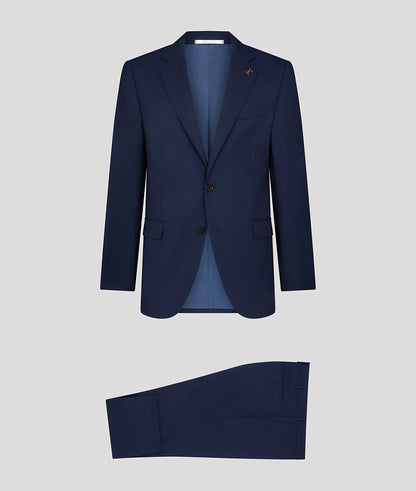 Pal Zileri Natural Comfort Wool Suit – Solid Navy Blue