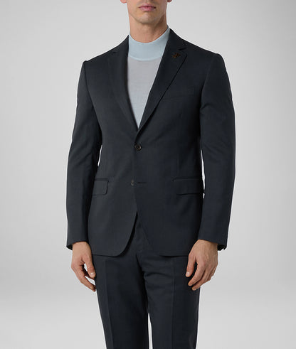 Pal Zileri Natural Comfort Wool Suit – Solid Charcoal Gray