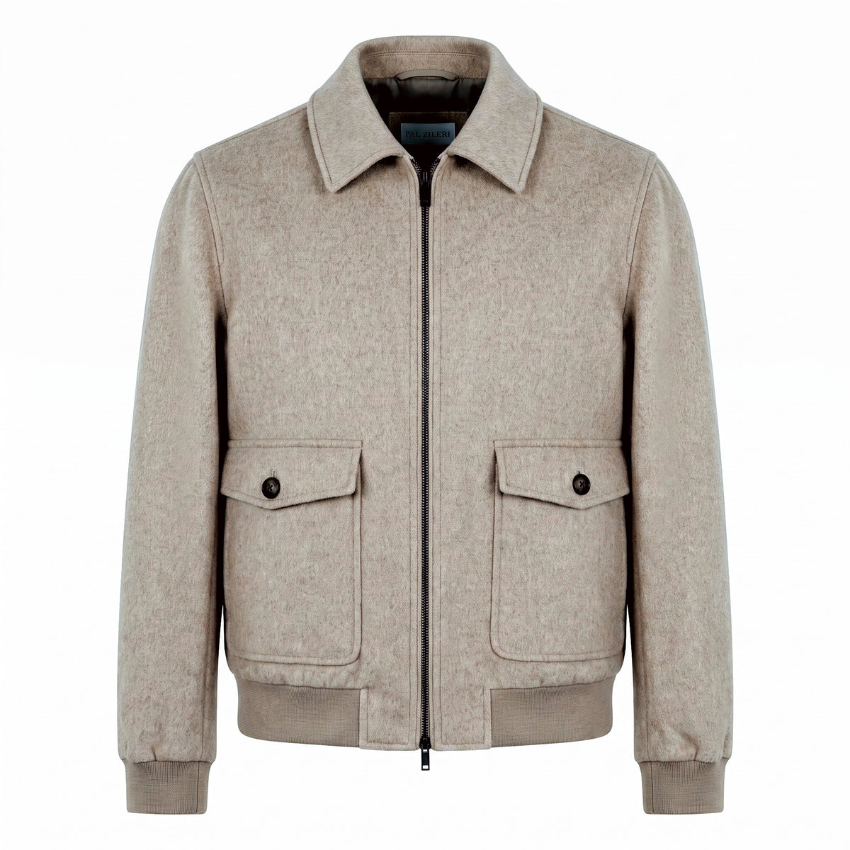 Pal Zileri Casual Wool Jacket in Light Beige
