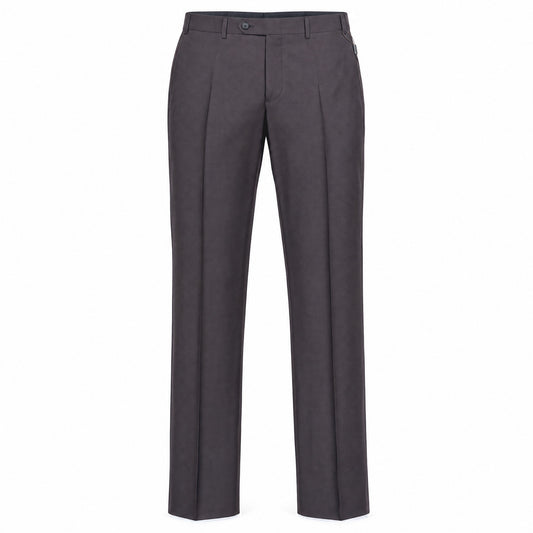 Canali Siena Classic Fit Super 130's Wool Dress Pants in Chocolate Brown
