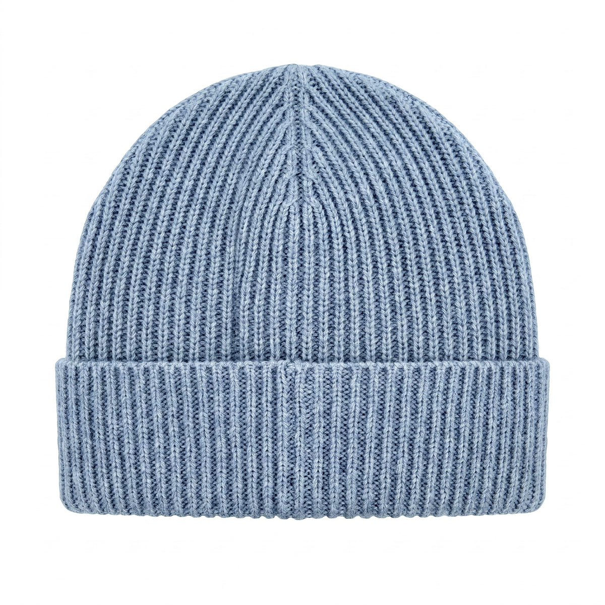 Ferrante Wool & Cashmere Beanie in Sky Blue