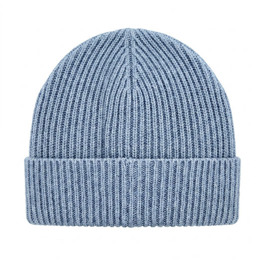 Ferrante Wool & Cashmere Beanie in Sky Blue