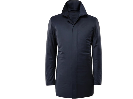 UBR Regulator™ Savile Wool Coat – Navy Blue