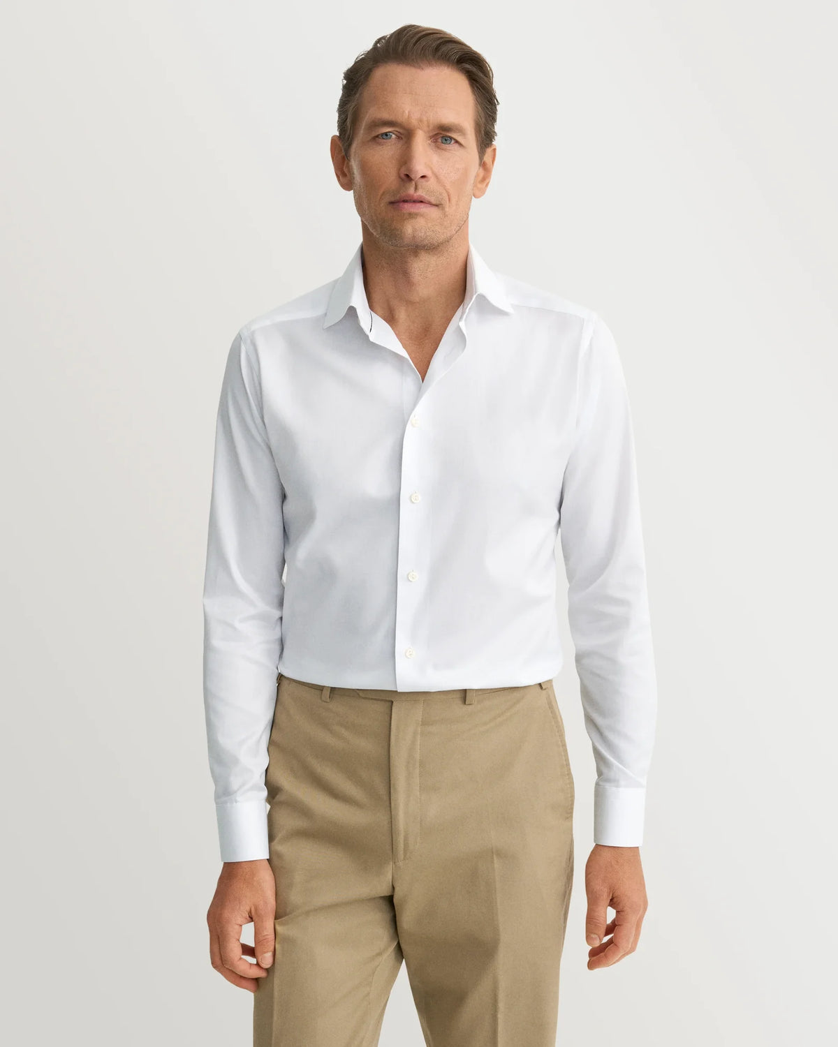 Eton Signature Twill Dress Shirt in-White