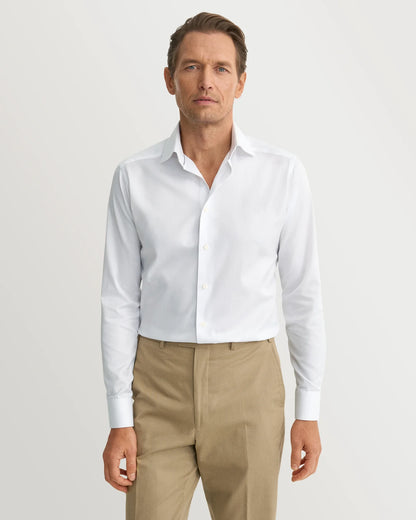 Eton Signature Twill Dress Shirt in-White
