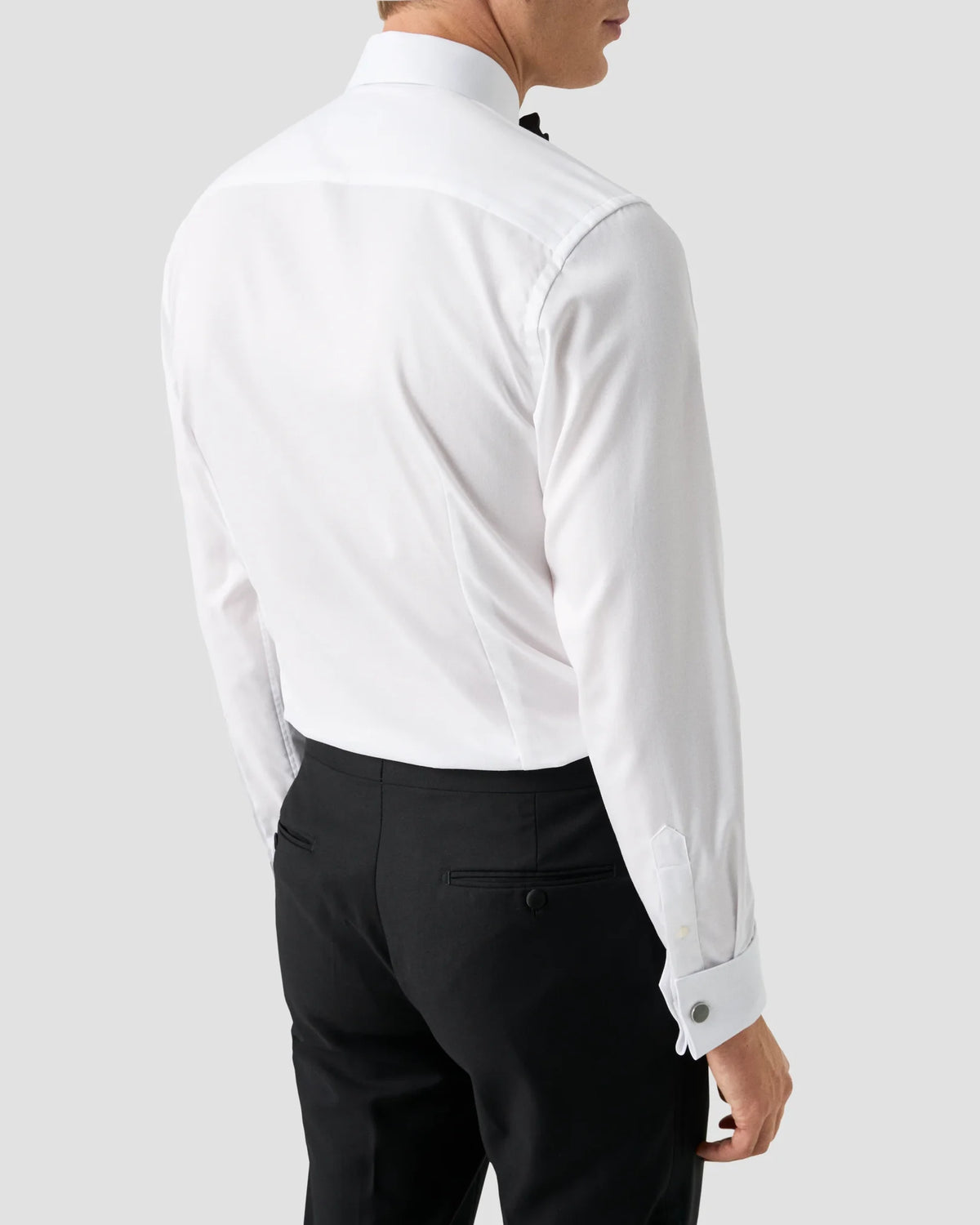 Eton Fine Striped Bib Evening Shirt Slim Fit
